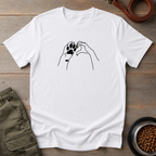 Paw Heart Gesture Tee