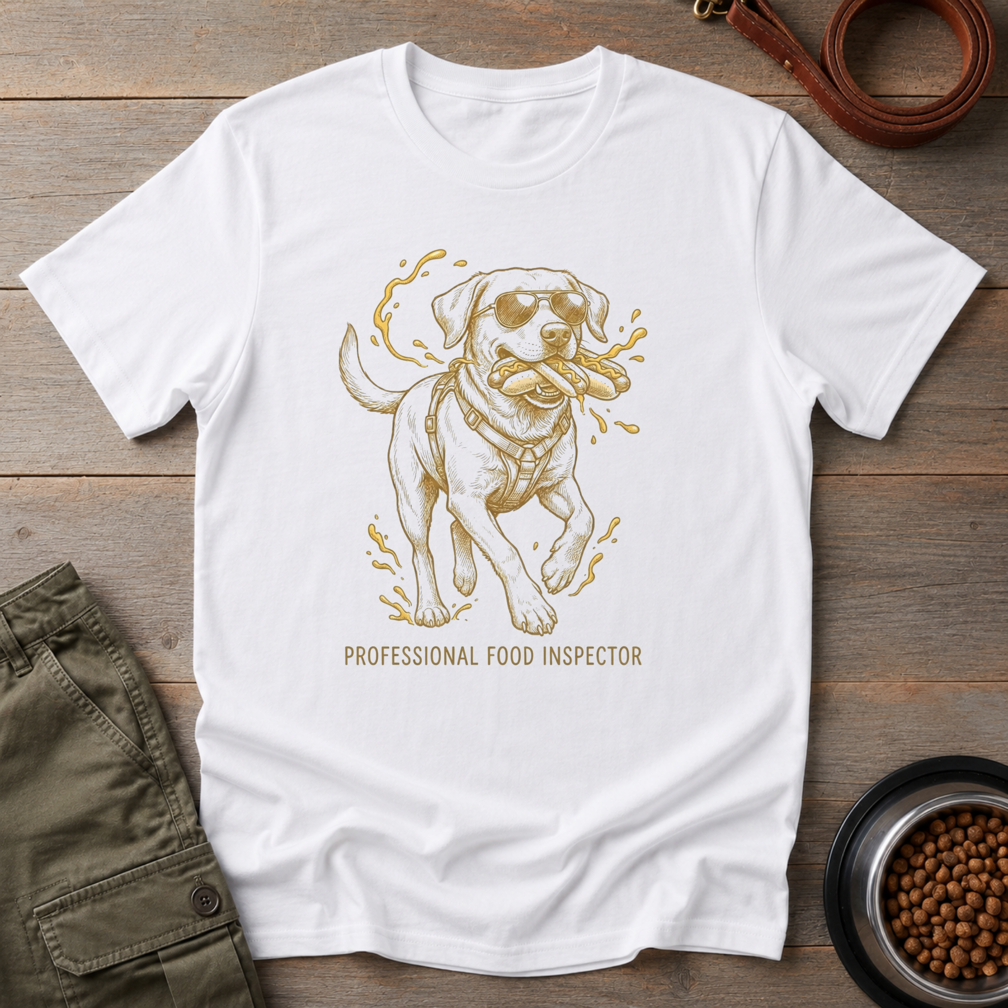 Labrador Professional Food Inspector Tee