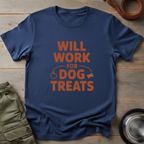 Will Work for Dog Treats Tee