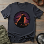 Witchy Dog Halloween Tee