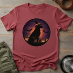 Witchy Dog Halloween Tee
