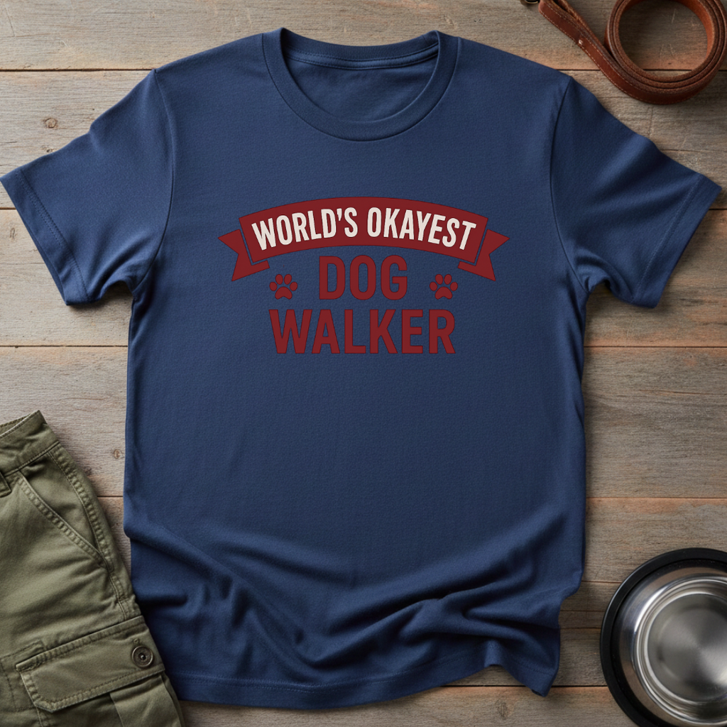 World’s Okayest Dog Walker Tee
