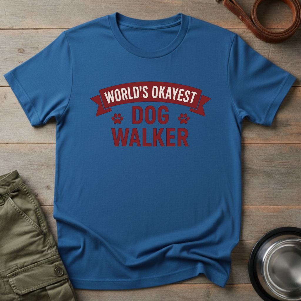 World’s Okayest Dog Walker Tee