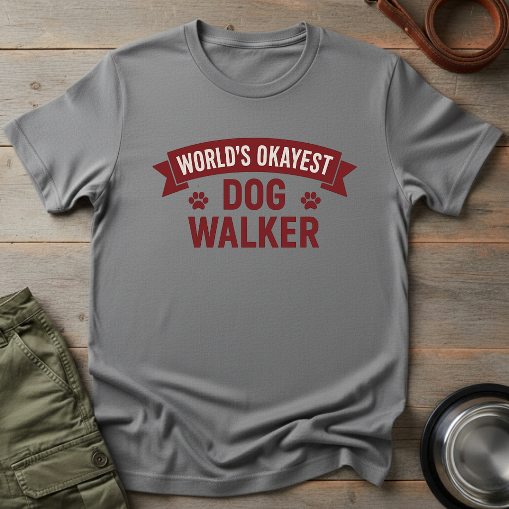 World’s Okayest Dog Walker Tee